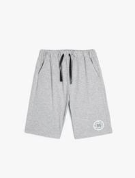 Pantaloni scurți basic, imprimați