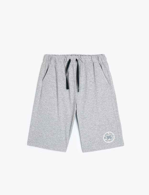  Erkek Çocuk Pantaloni scurți basic, imprimați