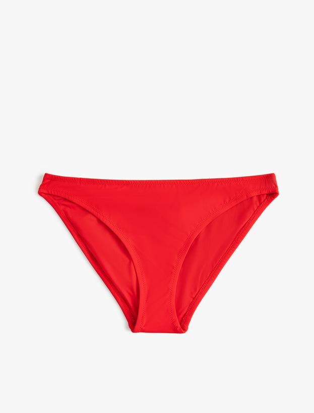   Bikini basic, cu talie medie