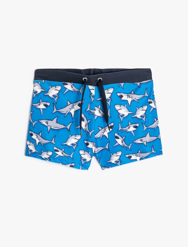  Erkek Çocuk Costum de baie cu rechin