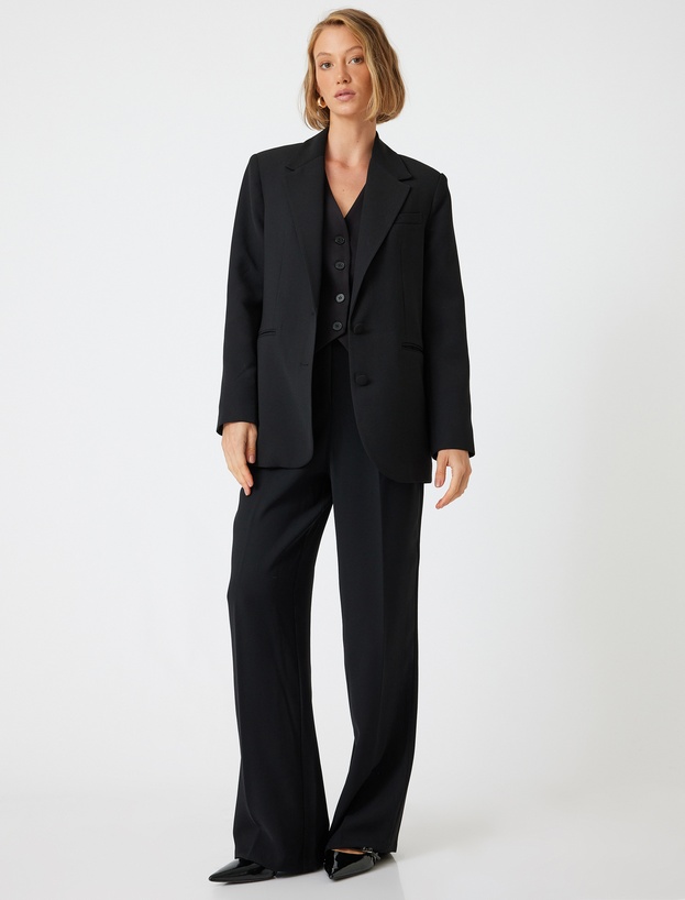   Pantaloni de costum oversize