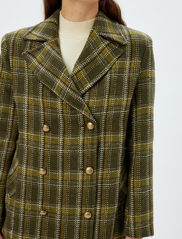   Palton Petrecut din Tweed